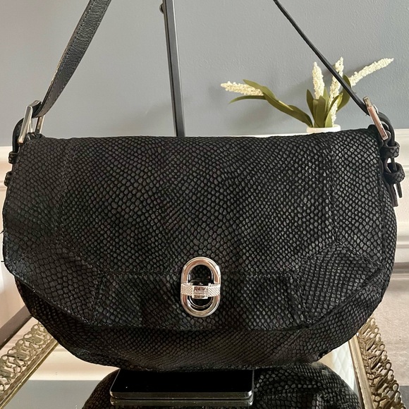 Aimee Kestenberg Rocco Embossed Leather Shoulder Bag - Picture 4 of 8